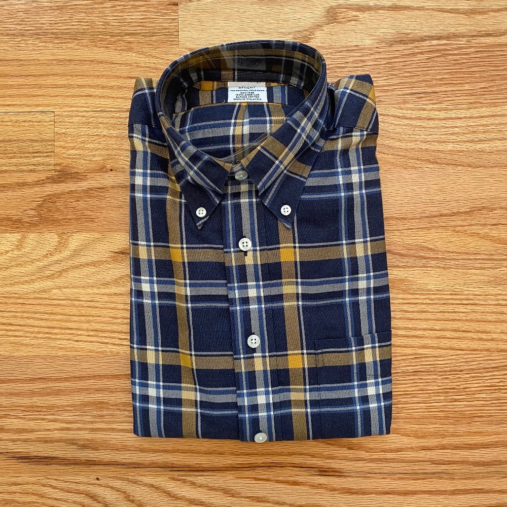 Brooks Brothers NWT Regent Dress Shirt, Button Down Collar, Size S